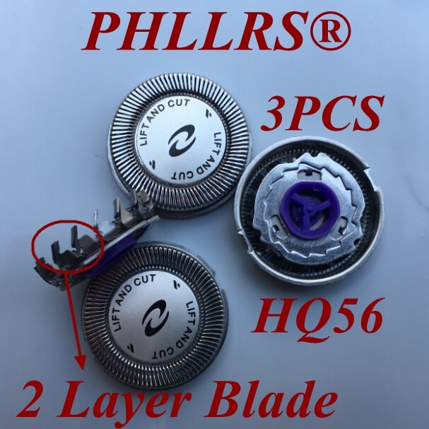 3 PCS HQ56 鵵 ̵ philips 鵵 HQ55 HQ46 H..